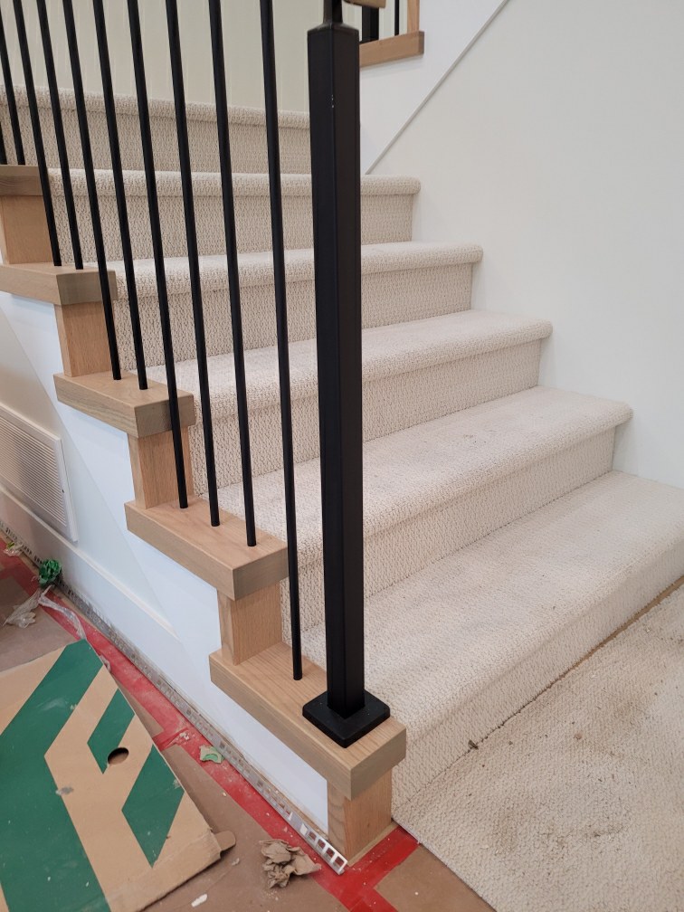 Kickboard construction SJ Stair Railings