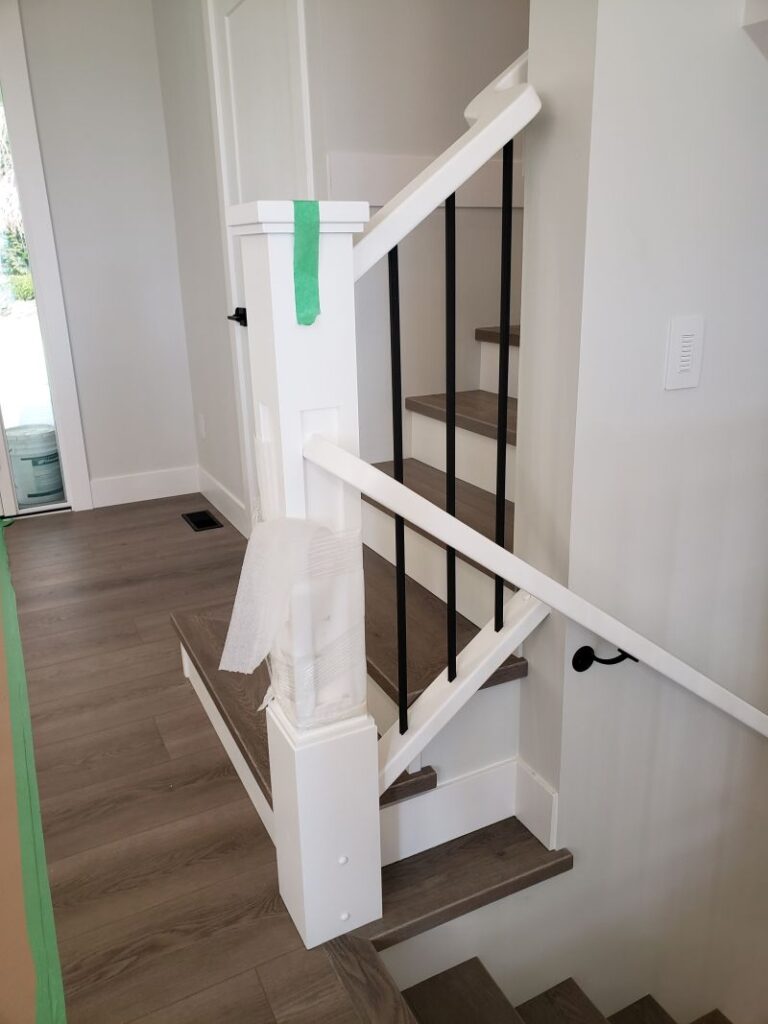 Kickboard construction SJ Stair Railings