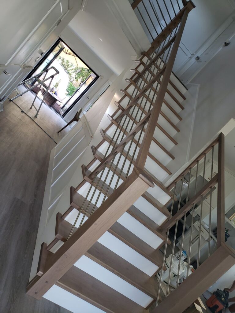 Kickboard construction SJ Stair Railings