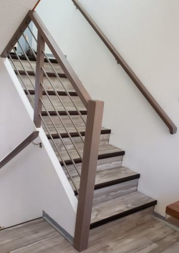 Kickboard construction SJ Stair Railings